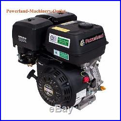 PowerLand PD420 Recoil Start 16HP Gas Engine-Horizontal Shaft