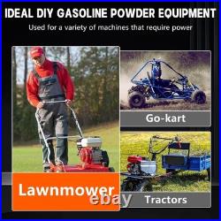 Powerful 212cc Horizontal Shaft Gas Engine Ideal for Compressors & Pumps