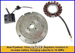 Predator 22 HP (670cc) V-Twin Horizontal Shaft Gas Engine With high AMP kit