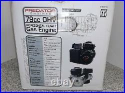Predator 3 HP (79cc) OHV Horizontal Shaft Gas Engine 69733, a-x