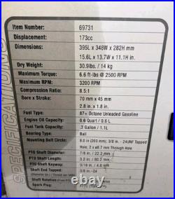 Predator 5.5 HP 173cc Gas Engine OHV Vertical-Shaft For Lawn Mower New No Box