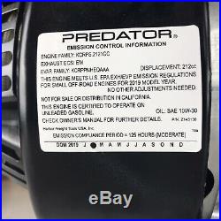 Predator 6.5 HP (212cc) OHV Horizontal Shaft Gas Engine with Centr. Clutch 69730