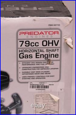 Predator 79cc OHV 3hp Horizontal Shaft Gas Engine Blowers Vacuums Water Pump Gen