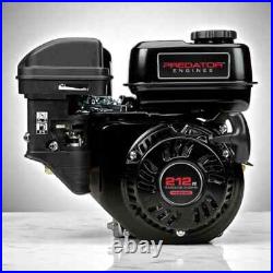 Predator Engines 6.5 HP 212cc OHV Horizontal Shaft Gas Engine, CARB Predator Engines 6.5 HP 212cc OHV Horizontal Shaft Gas Engine, CARB