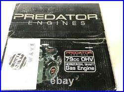 Predator Engines (79cc) OHV Horizontal Shaft Gas Engine #69733 Free Shipping
