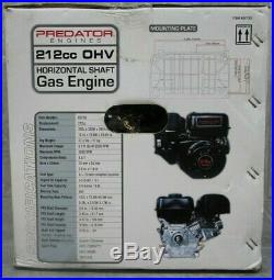 Predator Horizontal Shaft Mini Bike Gas Engine 6.5 HP 212 CC