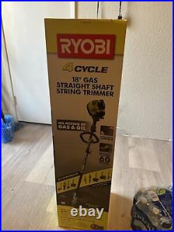 RYOBI 18 4 Stroke Straight Shaft String Trimmer RY4CSSVNM New SEALED