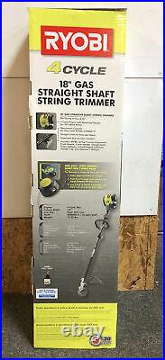 RYOBI 18 4 Stroke Straight Shaft String Trimmer RY4CSSVNM New with Free Shipping