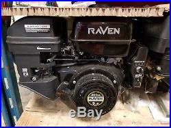 Raven Horizontal Gas Engine 9.0 HP 301cc OHV Electric Start Keyed Straight Shaft