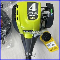 Ryobi 4-Cycle 30cc Straight Shaft Gas Trimmer Expand It Attachment Capable