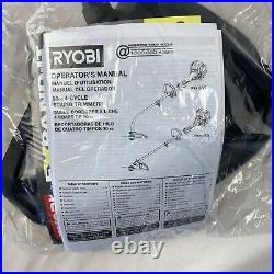 Ryobi 4-Cycle 30cc Straight Shaft Gas Trimmer Expand It Attachment Capable