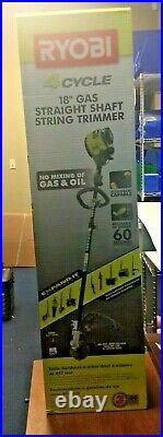 Ryobi RY4CSS 4-Cycle 30cc Attachment Capable Straight Shaft Gas Trimmer