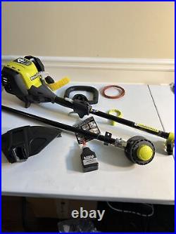 Ryobi RY4CSS 4-Cycle 30cc Attachment Capable Straight Shaft Gas Trimmer 0220