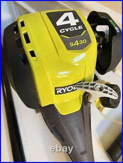 Ryobi RY4CSS 4-Cycle 30cc Attachment Capable Straight Shaft Gas Trimmer 0220