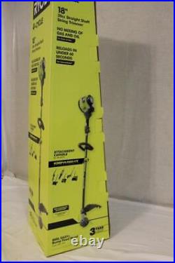 Ryobi RY4CSS 4-Stroke 30 cc Attachment Capable Straight Shaft Gas Trimmer NEW