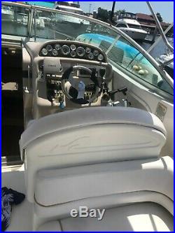 Sea Ray 270 Sundancer, Newly Replaced Factory Mercruiser Engines