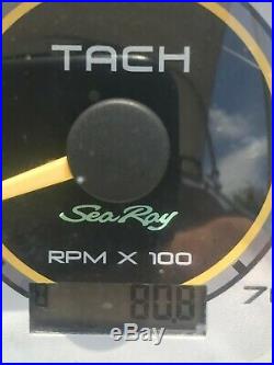 Sea Ray 270 Sundancer, Newly Replaced Factory Mercruiser Engines