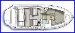 Sea ray 225 weekender, new block completely rebuilt 5.7 L Mercruiser engine. Bra