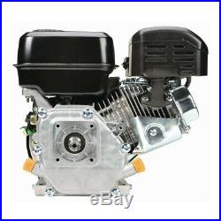 Shaft Gas Engine Horizontal Gasoline Saver Fuel Shut Off Cast Iron 212cc 6.5HP