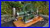 Side Shaft Horizontal MILL Gas Engine Model From Stirlingkit Vintage Style 4 Cycle W Overhead Cam