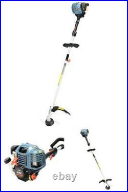 Straight Shaft Trimmer Gas Weed Eater 4 Stroke 27 CC Wacker Edger with Harness