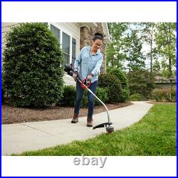String Trimmer 17-Inch Curved Shaft Gas With 26CC Engine For Home Clean Yard