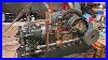 Stuart Turner 800 Side Shaft Gas Engine Running With Cooling Water Supply Throttle Governed