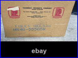 Tecumseh HS40 4hp Horizontal Shaft Engine 3/4 Crank Go Kart Mini Bike NOS