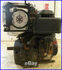 Tecumseh Ohv Ohm90-222304c 9 HP Electric Start Horizontal Shaft Engine Used