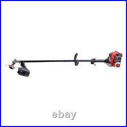 Troy-Bilt 25 cc Gas 2-Cycle Straight Shaft Trimmer with Fixed Line Trimmer Head