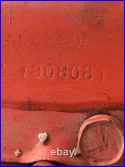 VINTAGE BRIGGS & STRATTON 8hp OLD Gas ENGINE Snowblower Motor Side shaft 1979