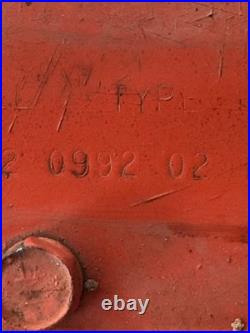 VINTAGE BRIGGS & STRATTON 8hp OLD Gas ENGINE Snowblower Motor Side shaft 1979