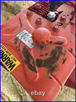 VINTAGE BRIGGS & STRATTON 8hp OLD Gas ENGINE Snowblower Motor Side shaft 1979