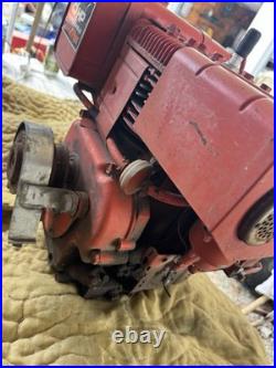 VINTAGE BRIGGS & STRATTON 8hp OLD Gas ENGINE Snowblower Motor Side shaft 1979
