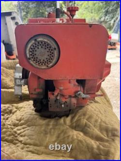 VINTAGE BRIGGS & STRATTON 8hp OLD Gas ENGINE Snowblower Motor Side shaft 1979