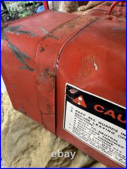 VINTAGE BRIGGS & STRATTON 8hp OLD Gas ENGINE Snowblower Motor Side shaft 1979