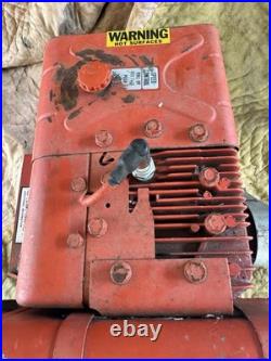 VINTAGE BRIGGS & STRATTON 8hp OLD Gas ENGINE Snowblower Motor Side shaft 1979