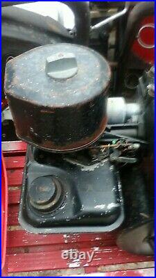Vintage 2HP Briggs & Stratton Engine Go-Kart Tiller Edger Horizontal Shaft Runs