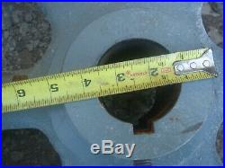 Vintage Antique Cast Iron 20 Flat Belt Pulley Line Shaft Gas Hit Miss Engine