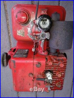 Vintage Briggs & Stratton B&S 2hp Gas engine original 60102 Hoizontal shaft 60's