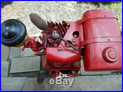 Vintage Clinton Engine 3 1/2 H. P. Runs Awesome 3/4 Shaft