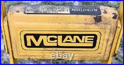 Vintage McClane Edger With Briggs & Stratton 3hp Gas Engine Horizontal Shaft