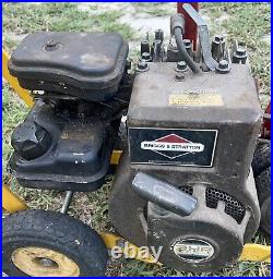 Vintage McClane Edger With Briggs & Stratton 3hp Gas Engine Horizontal Shaft