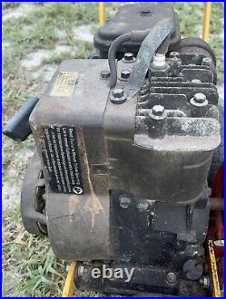 Vintage McClane Edger With Briggs & Stratton 3hp Gas Engine Horizontal Shaft