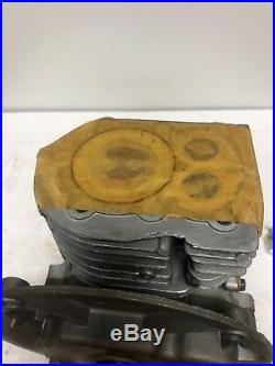 Vintage Rare Clinton 4 Cycle Short Block Vertical Shaft 149-494 Dated 1961