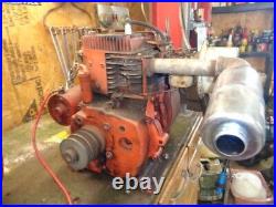 Vintage Tecumseh HT55A Horizontal Shaft Engine 5 1/2 HP. Electric Start. Runs