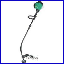 Weed Eater 25cc 2-Cycle Engine 17 Curved Shaft Gas Trimmer Feather Lite