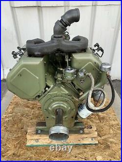 Wisconsin VG4D 37Hp Air Cooled Heavy Duty Gas Engine 1 3/4 Shaft Electric Start