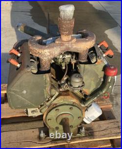 Wisconsin VG4D 4Cylinder Gas Engine 37HP@2400RPM 1-1/2Dx5-1/4L Shaft -DB